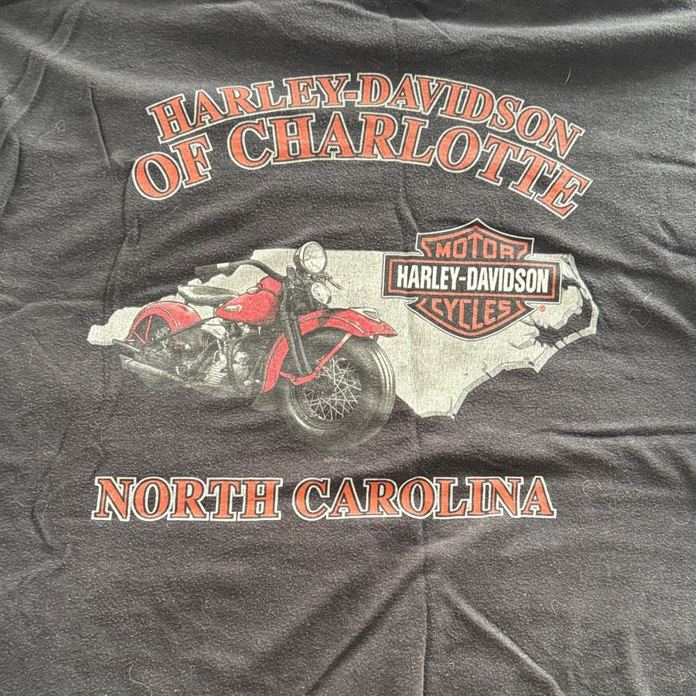Harley-Davidson Black & Charcoal Trio Graphic Tees - Picture 6 of 8